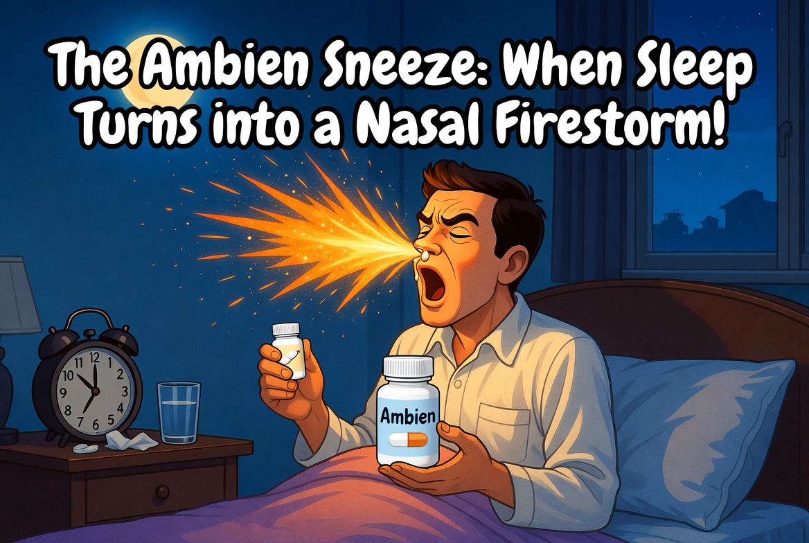 When a Sleep Pill Triggers a Nasal Firestorm