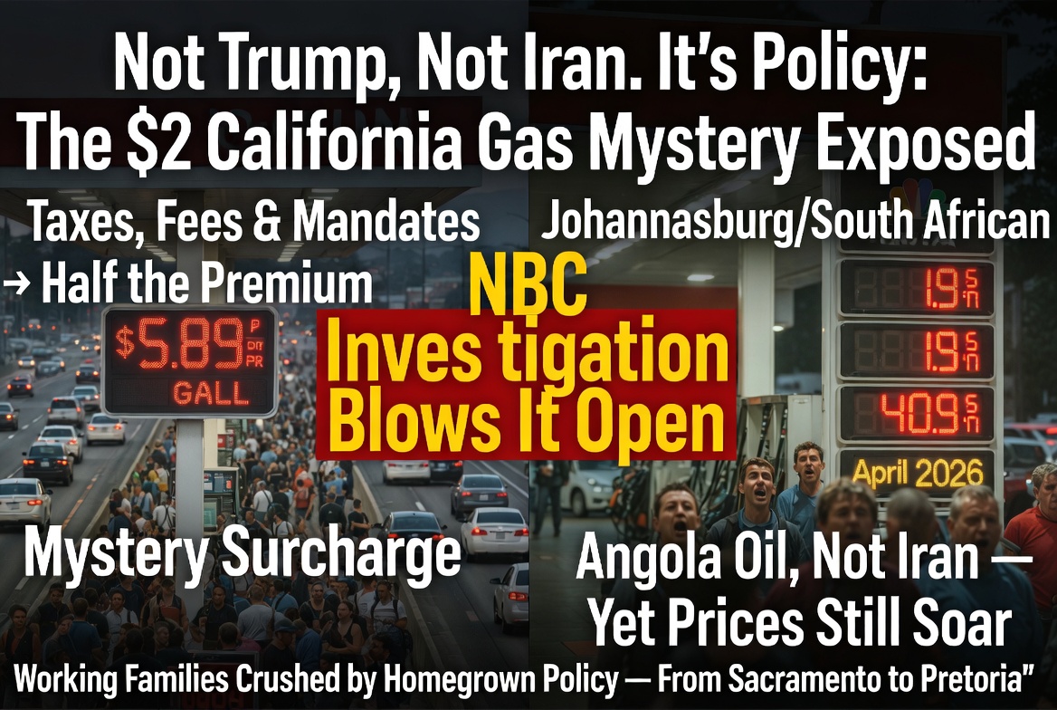 Fuel Levy Pains! From LA to Johannesburg: Why Global Excuses Don’t Explain Local Fuel Pain