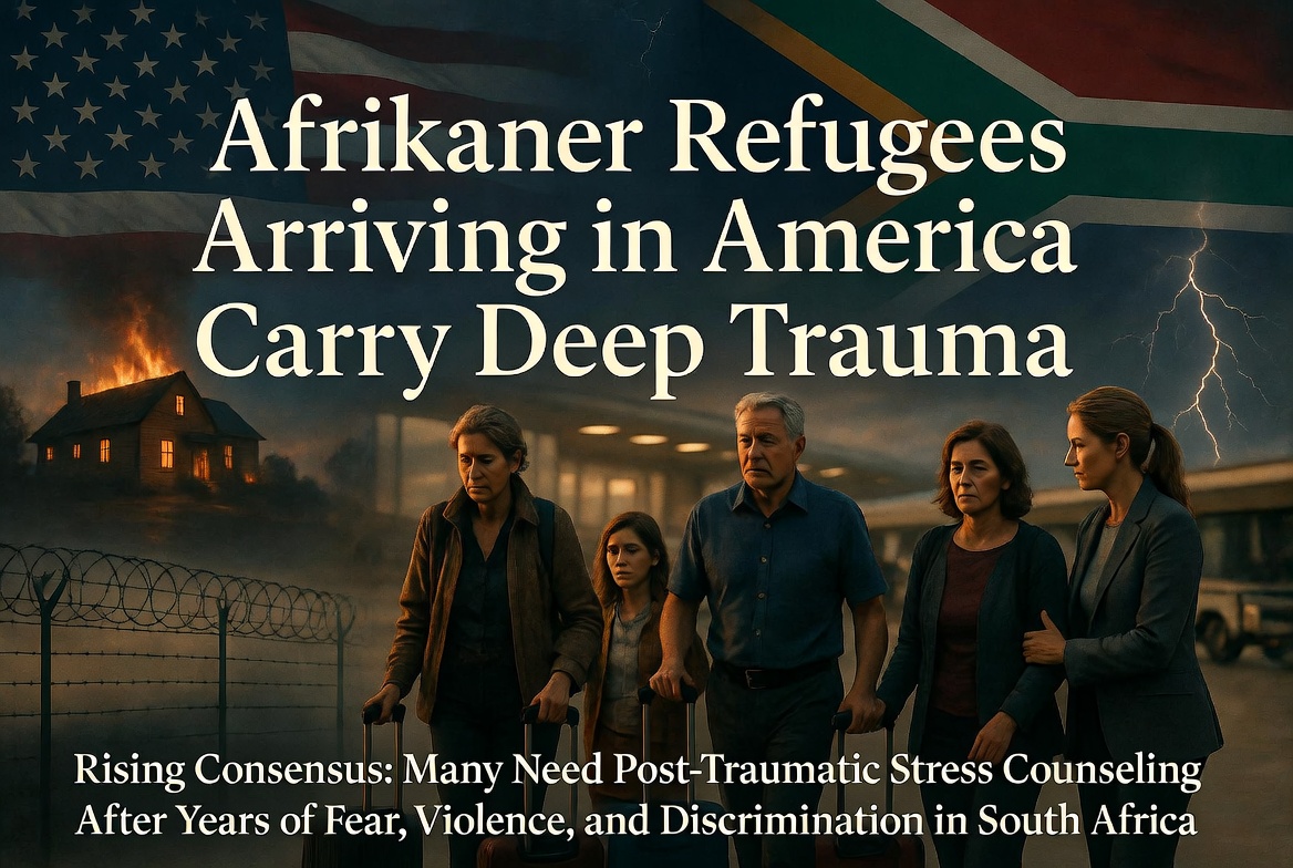 Growing Number of Afrkanr Refugees in America Highlighted as Needing Trauma Support