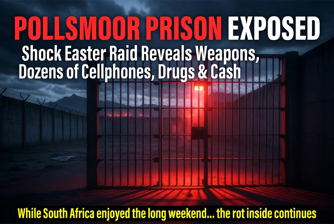 POLLSMOOR PRISON EXPOSED: SHOCK EASTER RAID REVEALS THE ROTTEN HEART OF SOUTH AFRICA’S PRISONS