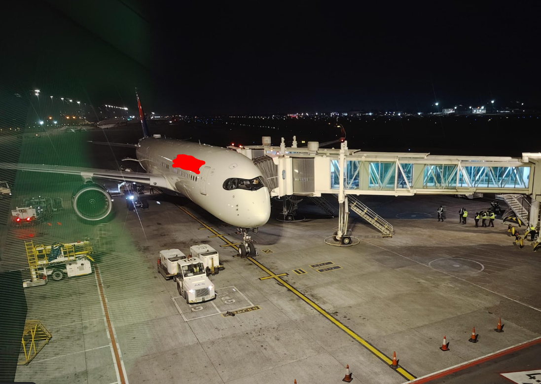 JUST IN: Large Cohort (+-200) of South African Refugees Departed Johannesburg for United States last night
