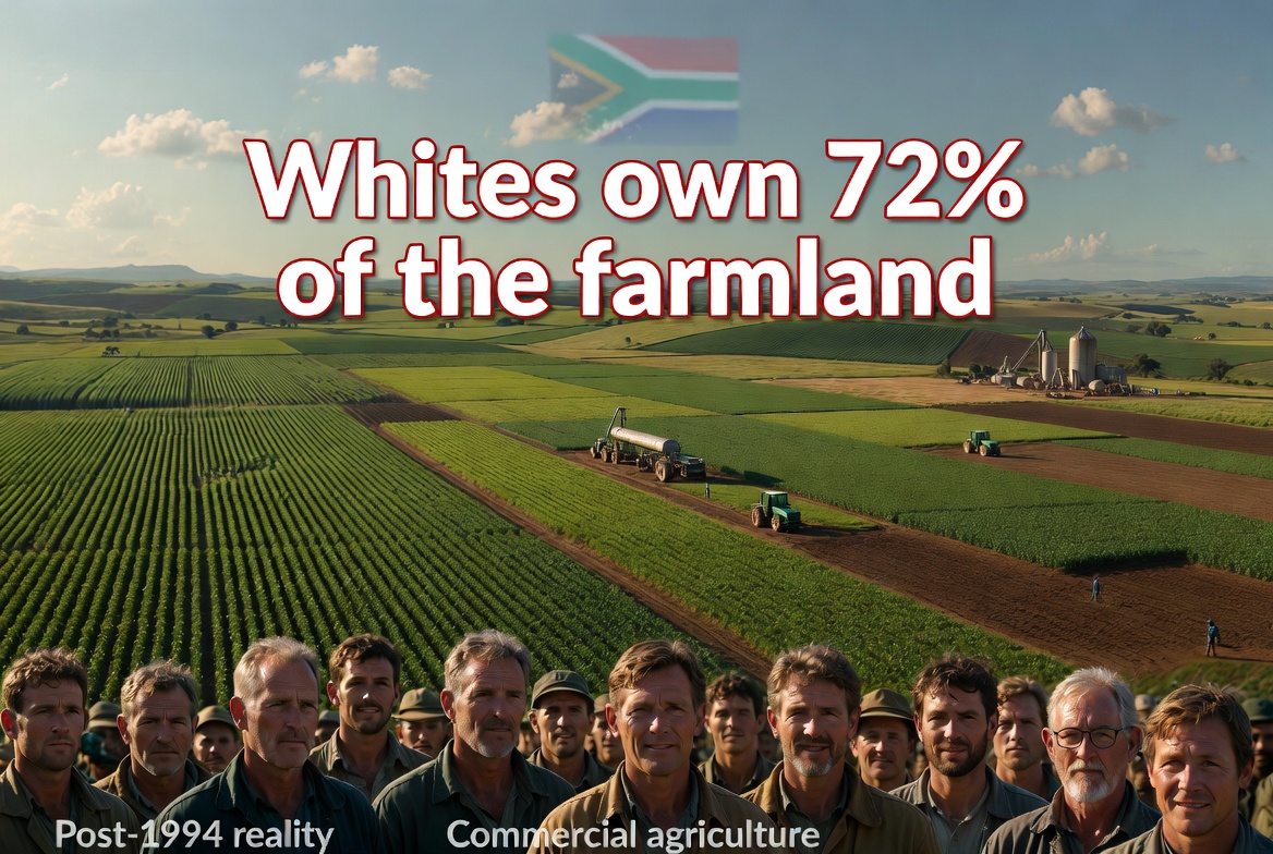 WATCH: Whites own 72% of the Farmland - Stop BLAMING, Start BUYING!