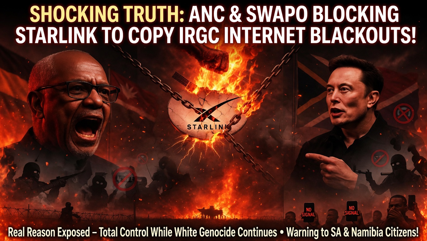 Shocking Truth Exposed: The Real Reason ANC and SWAPO Are Blocking Starlink in South Africa and Namibia – A Terrifying Warning to Every Citizen