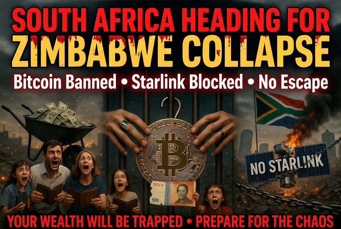 South Africa Is Sleepwalking Into Zimbabwe-Style Collapse – And the Government Is Nailing the Coffin Shut