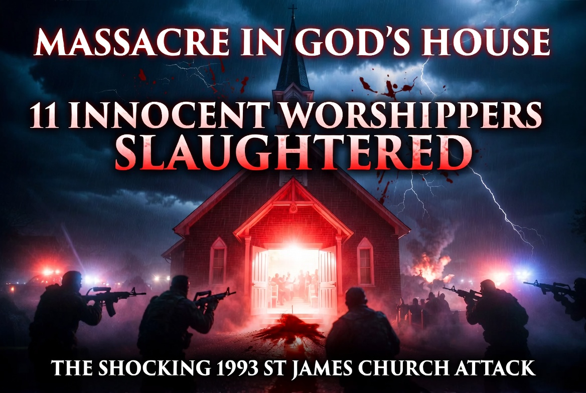 The St James Church Massacre: Bloodbath in God’s House – The Day Terror Exploded Into a Peaceful Sunday Service