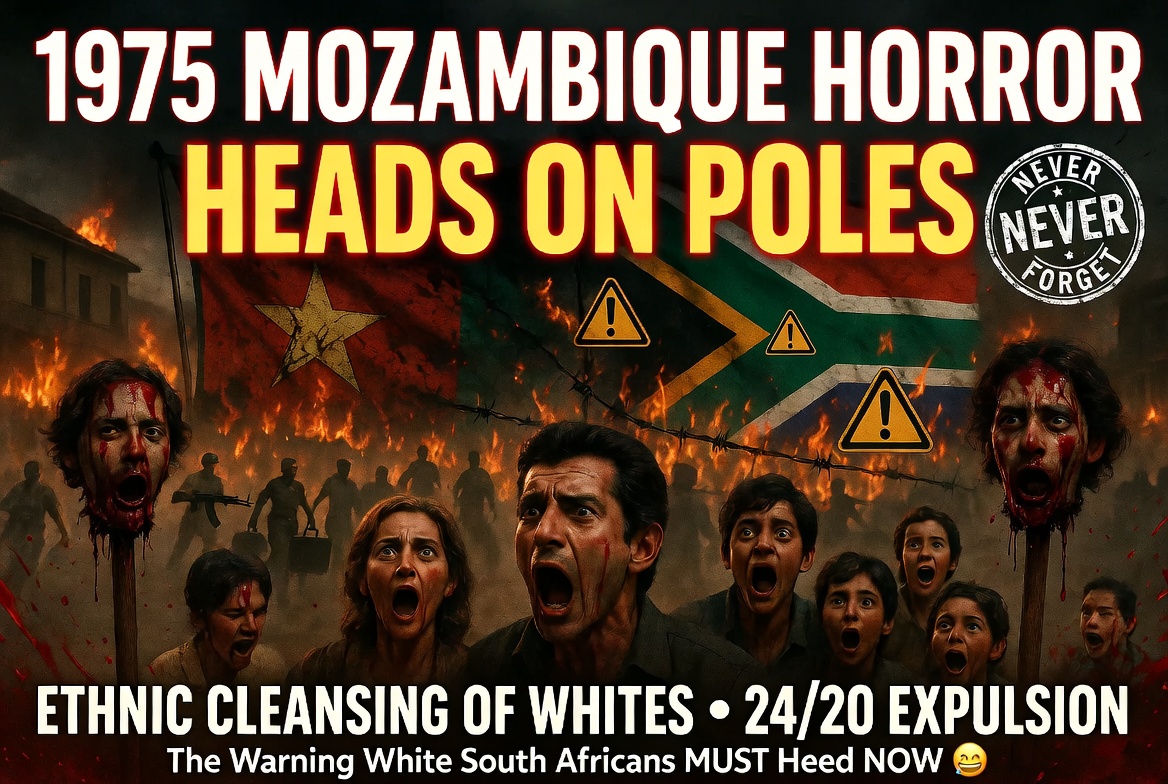 A Stark Warning for White South Africans: The Brutal Ethnic Cleansing of the Portuguese in Mozambique: FRELIMO’s Savage Revenge of 1975