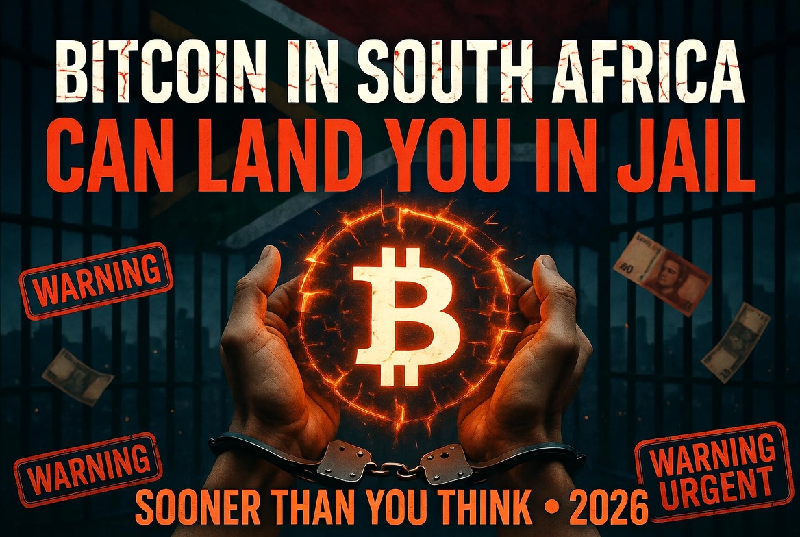 WATCH: Owning Bitcoin in South Africa can let you end up in jail, soon.