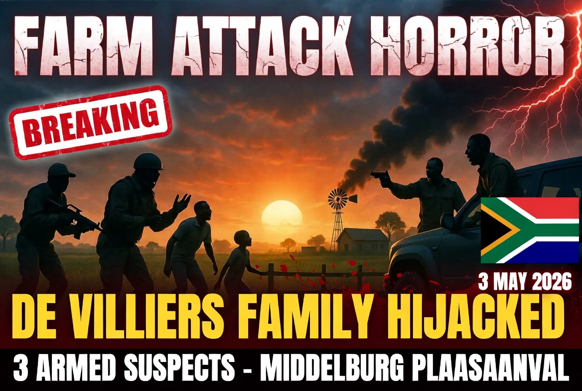 FARM ATTACK HORROR IN MIDDELBURG: De Villiers Family Brutally Hijacked in Early Morning Plaasaanval