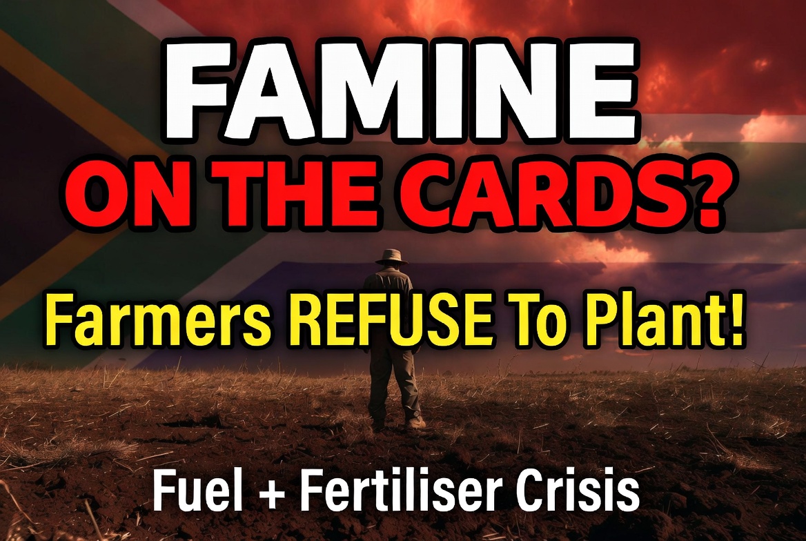 Famine on the Cards for South Africans: Farmers Refuse to Plant Crops This Season Amid Fuel and Fertiliser Crisis
