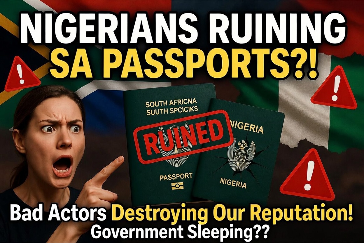 WATCH: Nigerians Exploiting South African Passports: A Growing Threat to National Reputation and Global Mobility