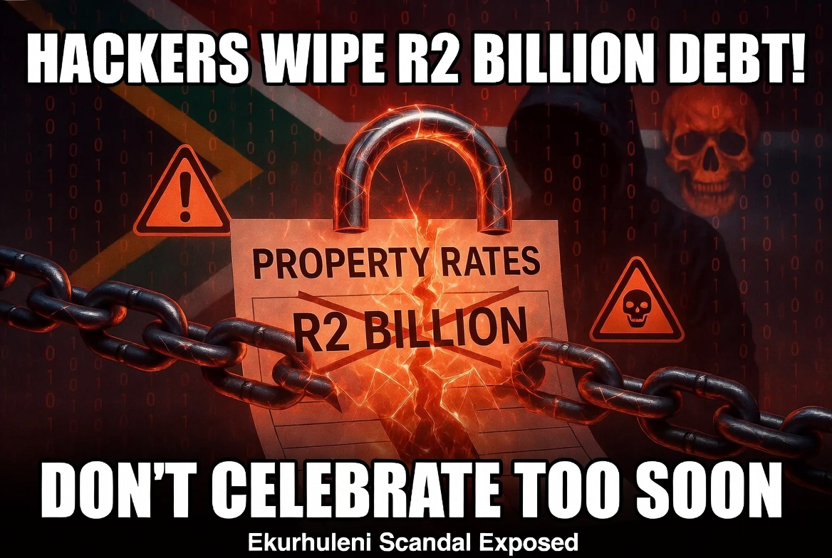 Don’t Celebrate Too Soon: Hackers Wipe Billions in Ekurhuleni Debt – Why This “Relief” Is No Gift