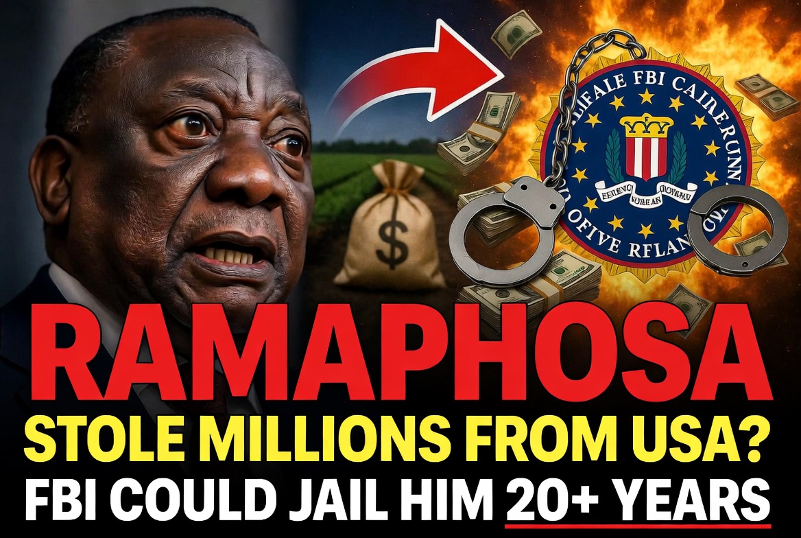 Ramaphosa Stole Millions from the USA and Could Potentially Face FBI Investigation to Imprisonment