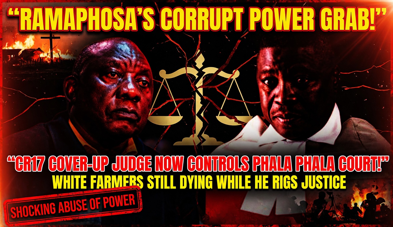 Ramaphosa's Brazen Power Grab: CR17 Cover-Up Judge Now Rules Phala Phala Court