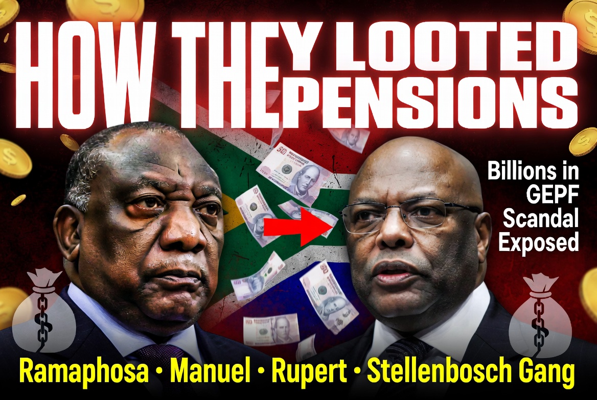 Crony Capitalism Unmasked: How ANC Insiders and Connected Elites Looted South Africa's Pension Funds