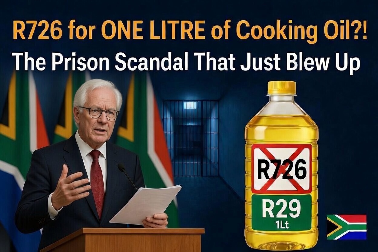 WATCH: R726 Cooking Oil Scandal Exposed: What Groenewald Just Did Will Shock You