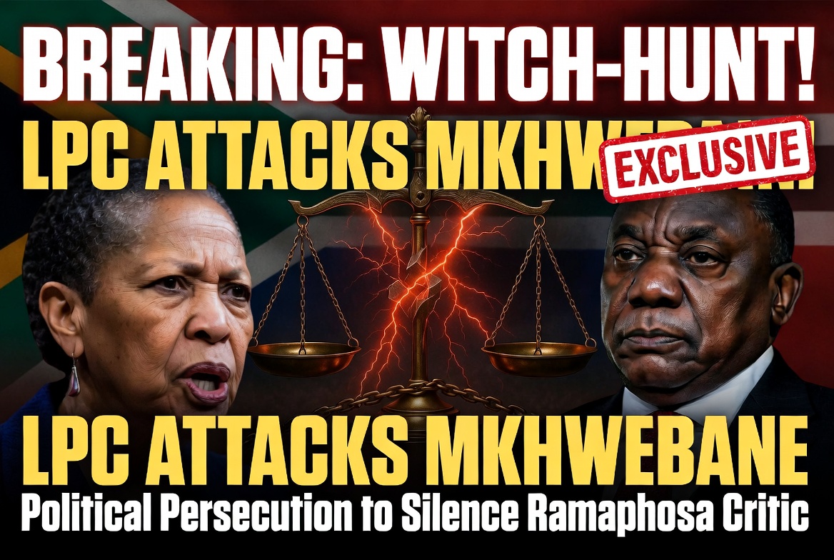 BREAKING: Political Witch-Hunt Escalates as ANC-Aligned Legal Practice Council Targets Advocate Busisiwe Mkhwebane’s Licence in Desperate Bid to Silence Ramaphosa’s Fiercest Critic
