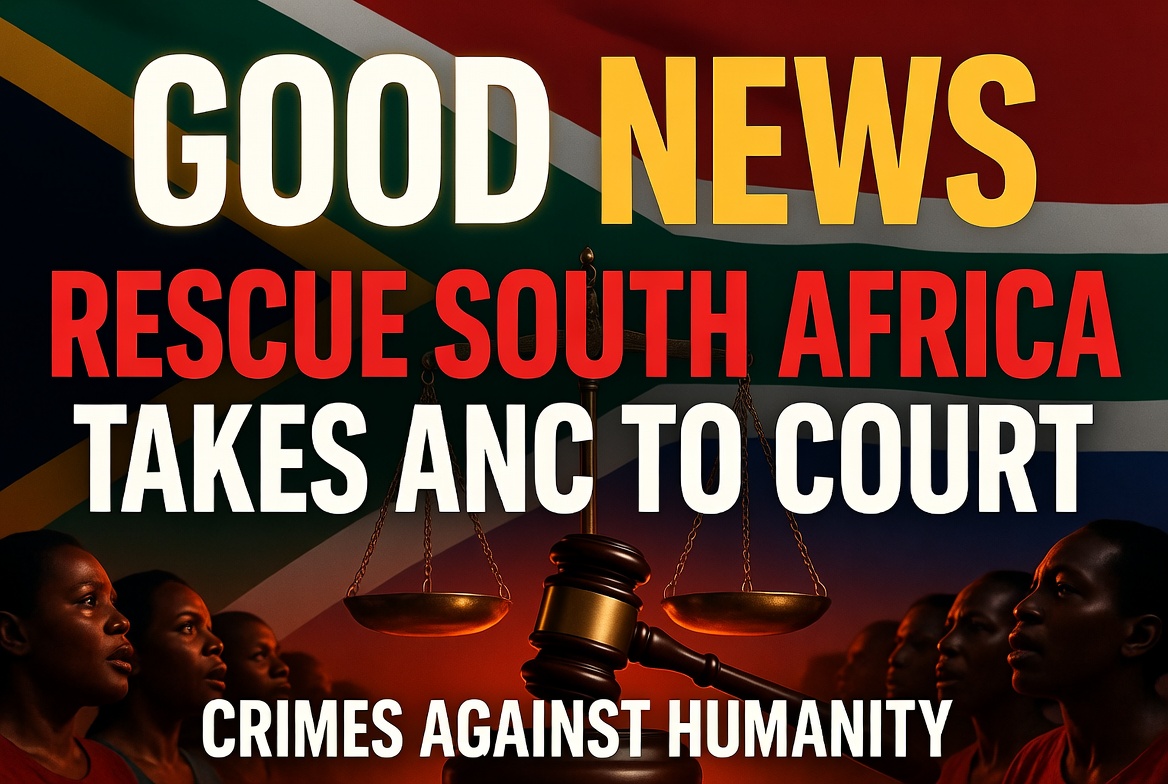 GOOD NEWS: Rescue South Africa Civil Rights Alliance Takes Bold Legal Action Against the ANC Government