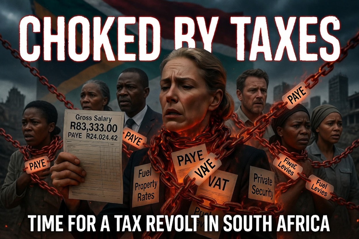 South Africa's Middle Class is Being Choked by Taxes – It's Time for a Tax Revolt